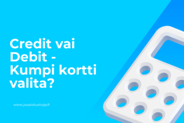 Credit vai Debit - Kumpi kortti valita? 7