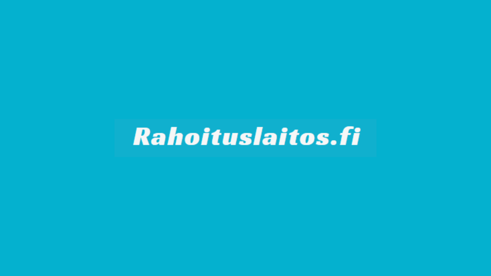 Rahoituslaitos.fi Arvostelu 2024 - Joustoluottoja.fi